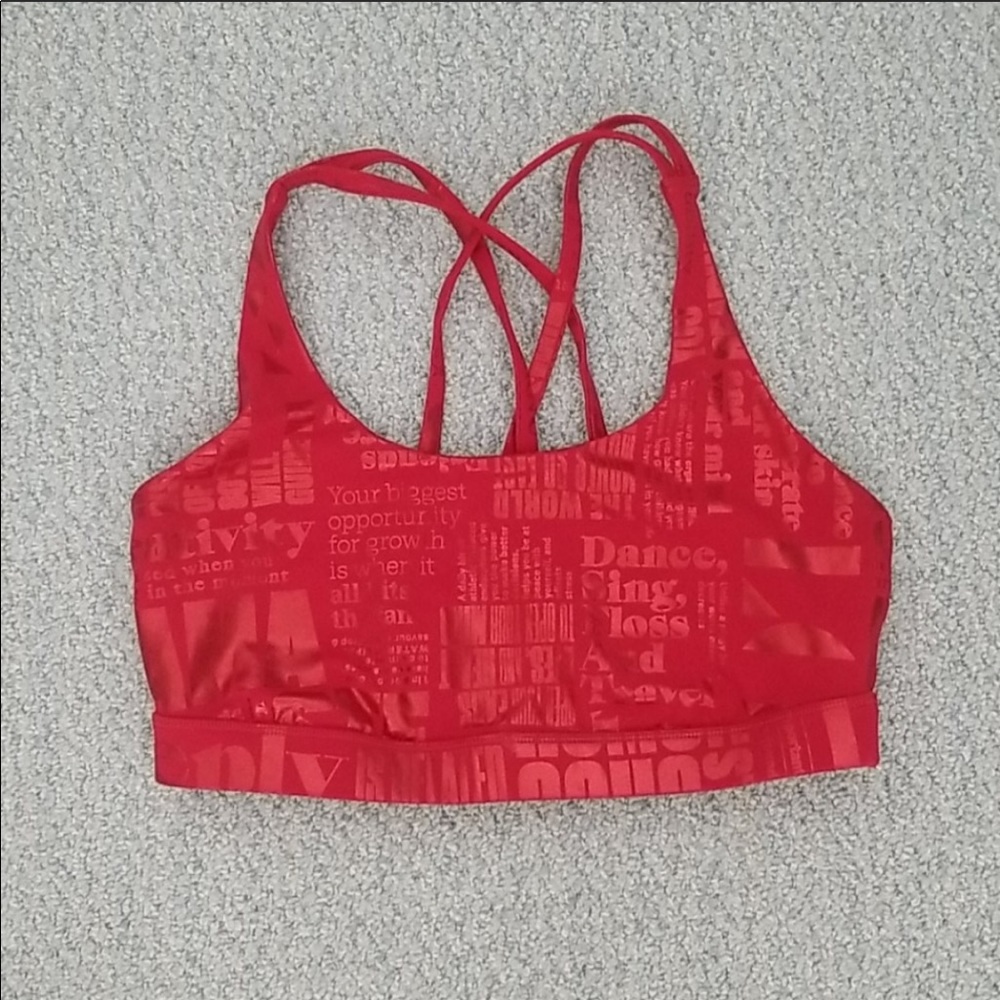 Lululemon energy bra